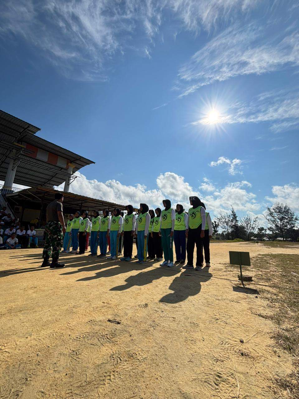 PESERTA SELEKSI CAPASKIBRAKA IKUTI TES KESAMAPTAAN DAN BARIS BERBARIS 